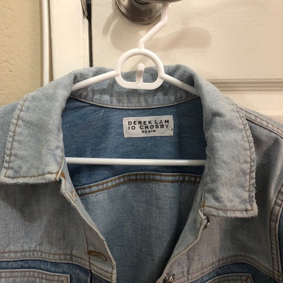 Derek Lam 10 Crosby Denim Jacket - Picture 2 of 3